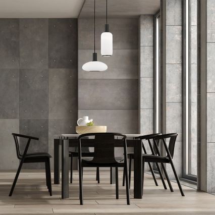 Argon 7214 - Пендел SAGUNTO PLUS 2xE27/15W/230V черен