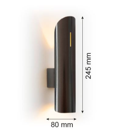 Argon 7232 - Аплик AKRON PLUS 2xG9/6W/230V