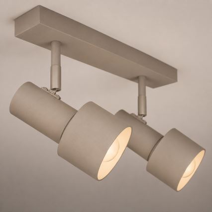 Argon 7294 - Точково осветително тяло DOR 2xE27/15W/230V бежово
