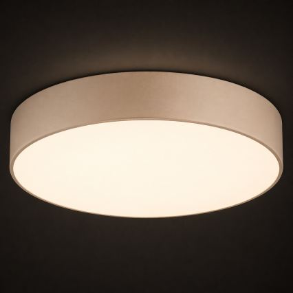 Argon 7296 - Таванно осветително тяло DARLINGOS 2xE27/15W/230V Ø 25 см бежово