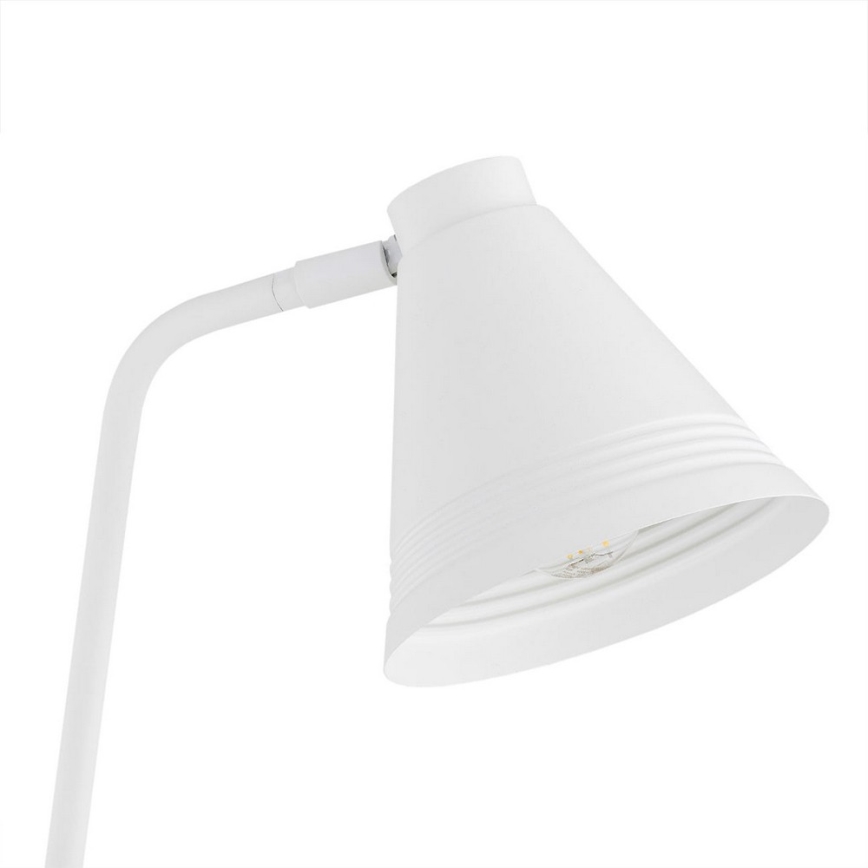 Argon 8001 - Лампион AVALONE 1xE27/15W/230V бял
