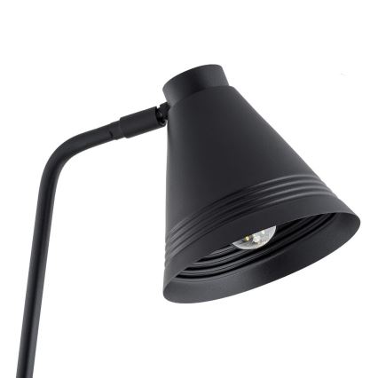 Argon 8003 - Лампион AVALONE 1xE27/15W/230V черен