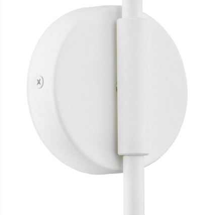 Argon 8007 - Аплик AVALONE 1xE27/15W/230V 57 cм бял/златист