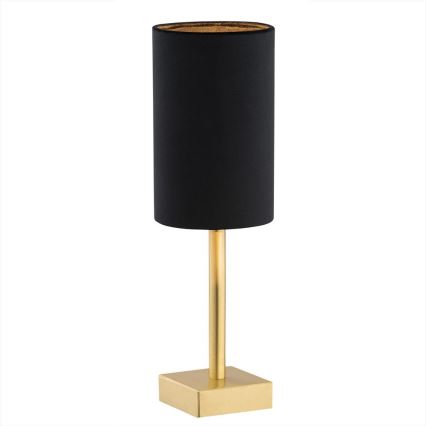 Argon 8031 - Настолна лампа ABRUZZO 1xE14/7W/230V месинг/черна