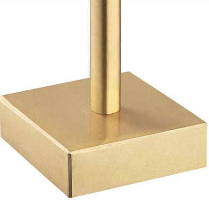 Argon 8031 - Настолна лампа ABRUZZO 1xE14/7W/230V месинг/черна