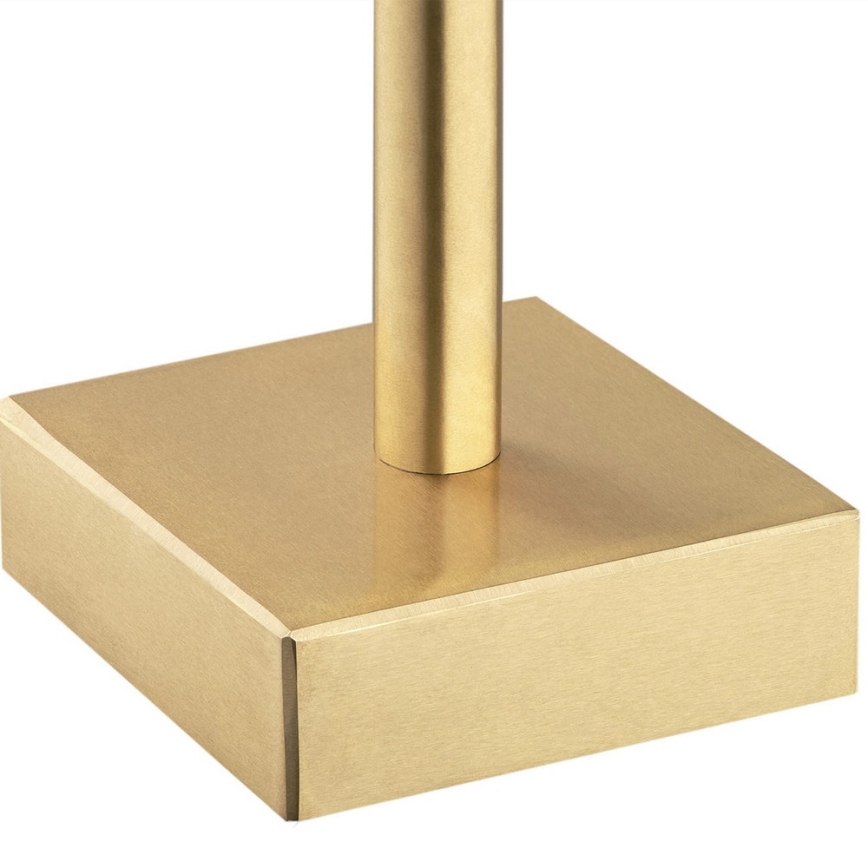 Argon 8031 - Настолна лампа ABRUZZO 1xE14/7W/230V месинг/черна