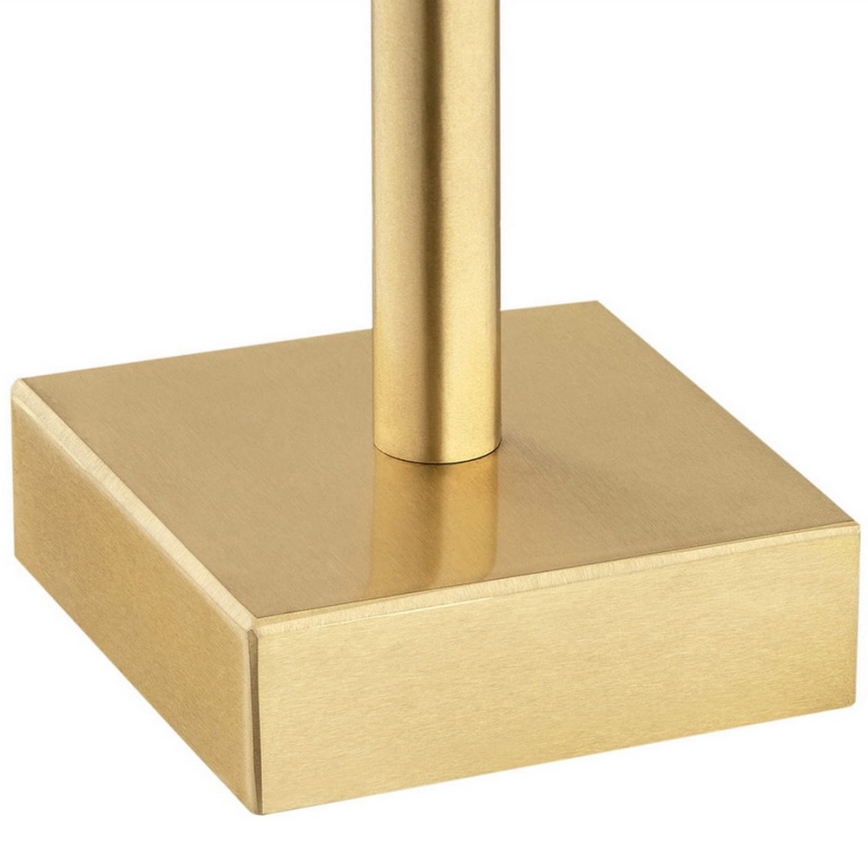 Argon 8049 - Настолна лампа ABBANO 1xE27/15W/230V месинг/черна