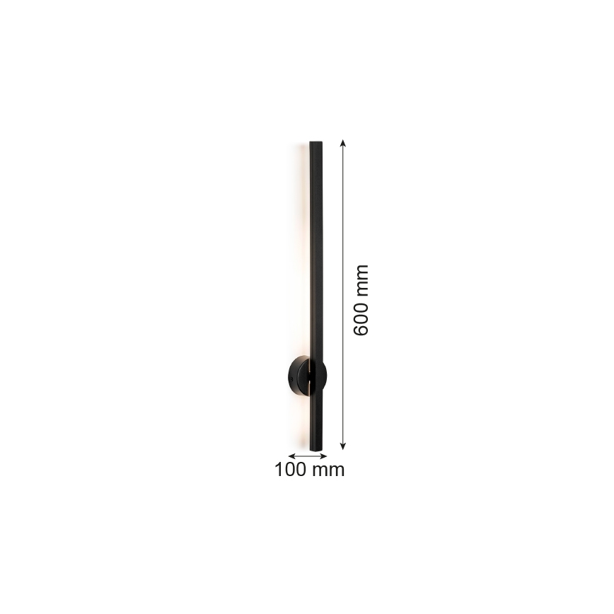 Argon 8052 - LED Аплик ASSE LED/6W/230V черен
