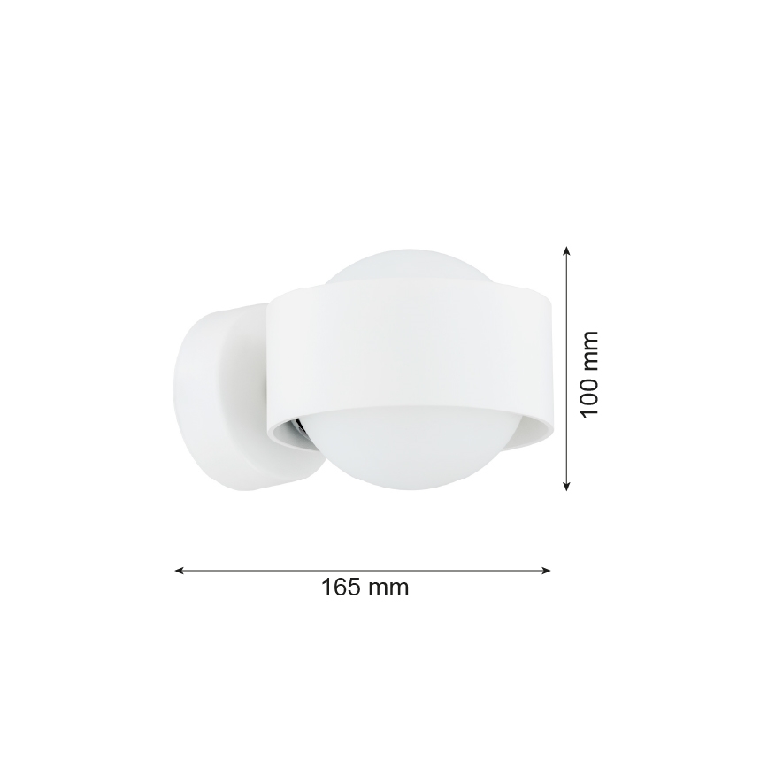 Argon 8057 - Аплик MASSIMO PLUS 1xG9/6W/230V бял