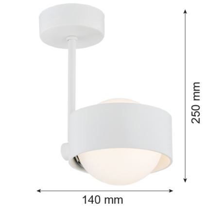 Argon 8058 - Полилей MASSIMO PLUS 1xG9/6W/230V бял