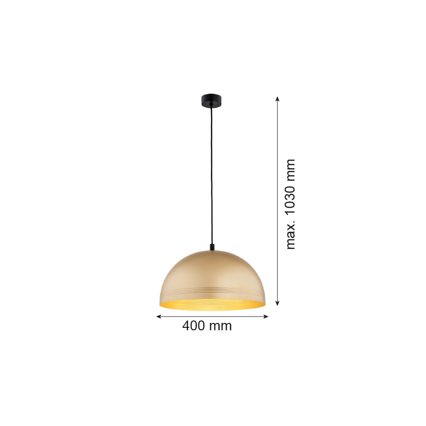 Argon 8245 - Пендел BONITA 1xE27/15W/230V златист