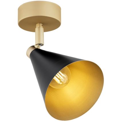 Argon 8279 - Спот LUCINDA 1xE14/7W/230V черен/златист