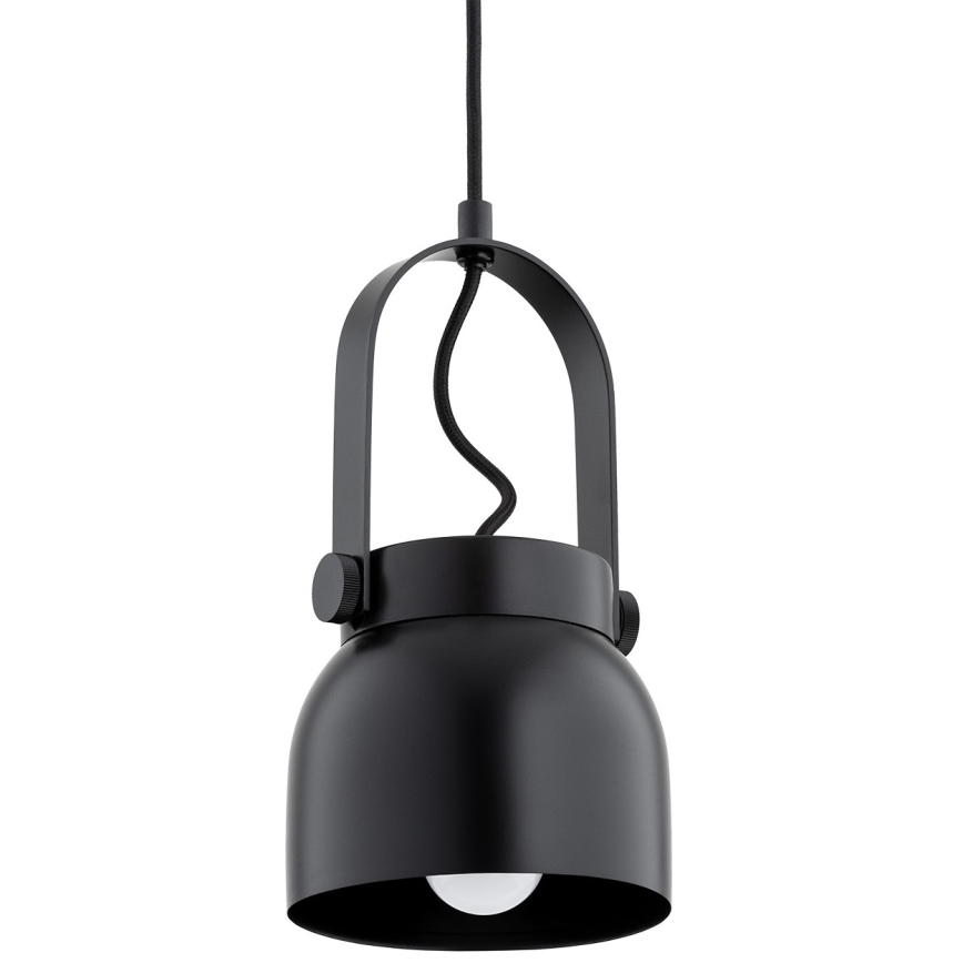 Argon 8291 - Пендел LOGAN 1xE27/15W/230V Ø 14 cm черен