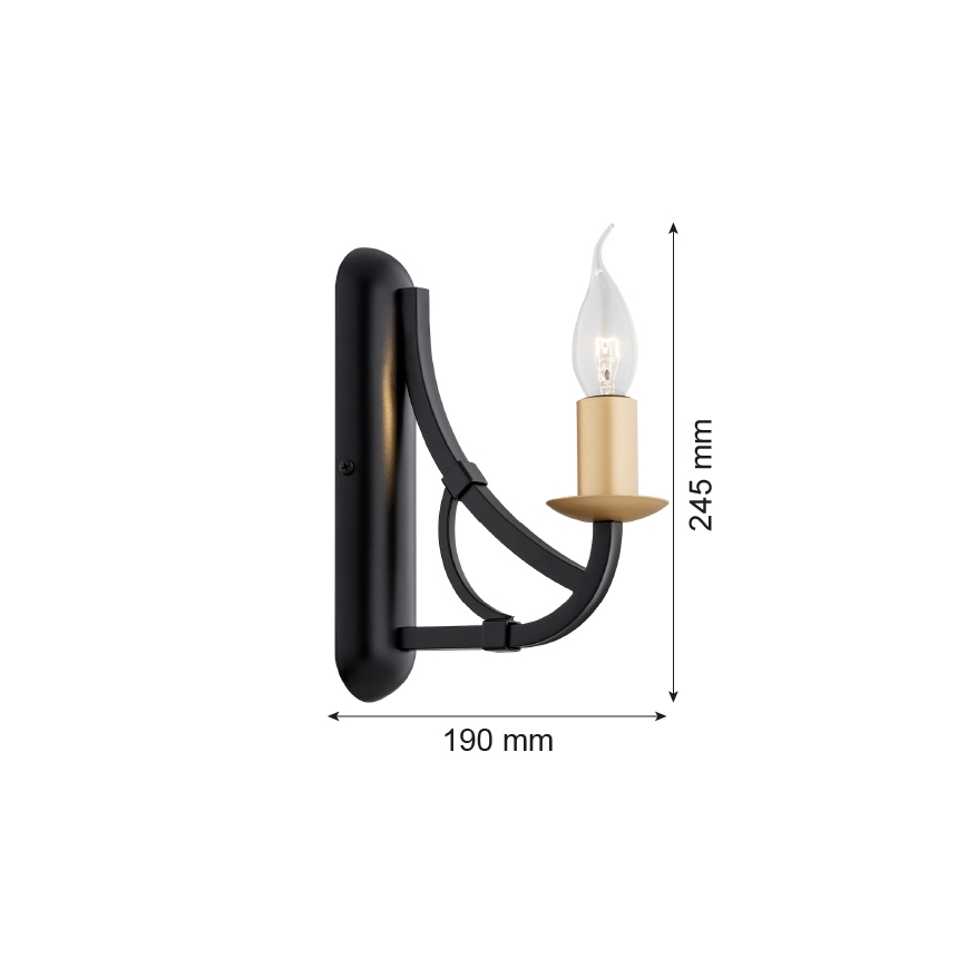 Argon 8355 - Аплик LORENZO 1xE14/7W/230V