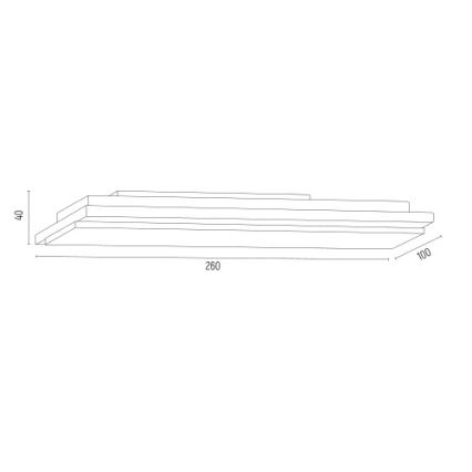 Argon 8363 - LED Аплик VELO LED/7,2W/230V 3000K златист/прозрачен