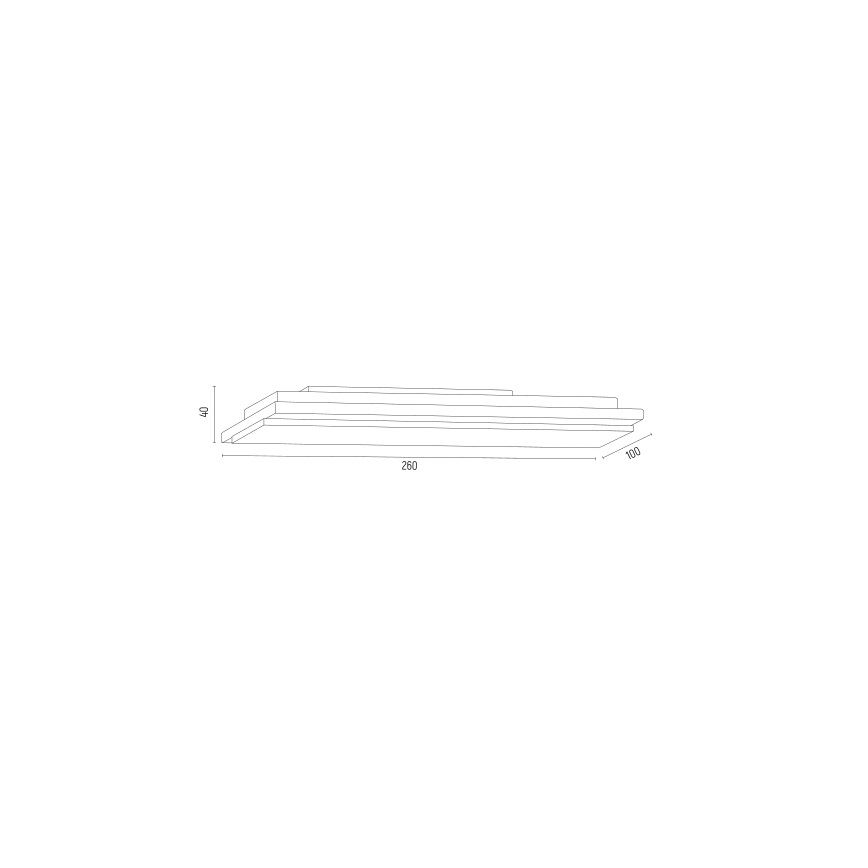 Argon 8363 - LED Аплик VELO LED/7,2W/230V 3000K златист/прозрачен