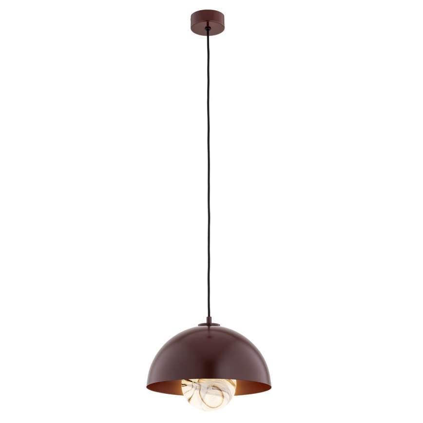 Argon 8444 - Пендел PIAVA 1xE14/7W/230V алабастър кафяв