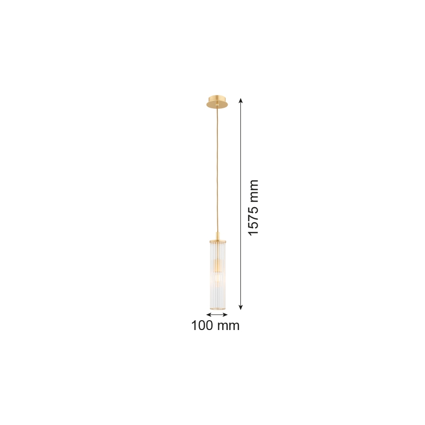 Argon 8489 - Пендел HAMPTON 1xE14/7W/230V златист