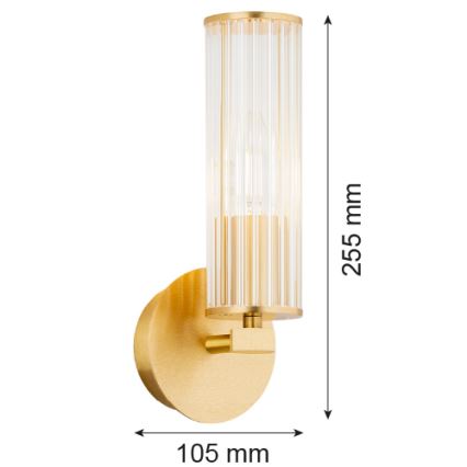 Argon 8497 - Аплик HAMPTON 1xE14/7W/230V златист