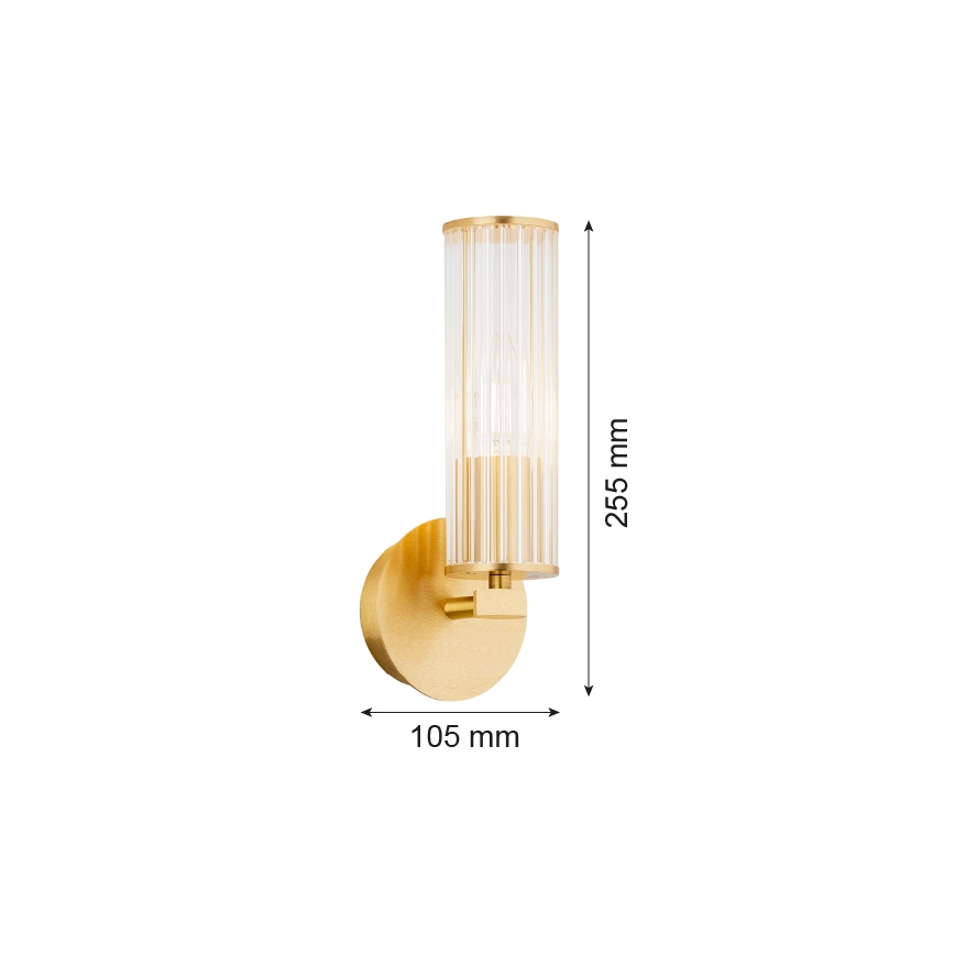 Argon 8497 - Аплик HAMPTON 1xE14/7W/230V златист