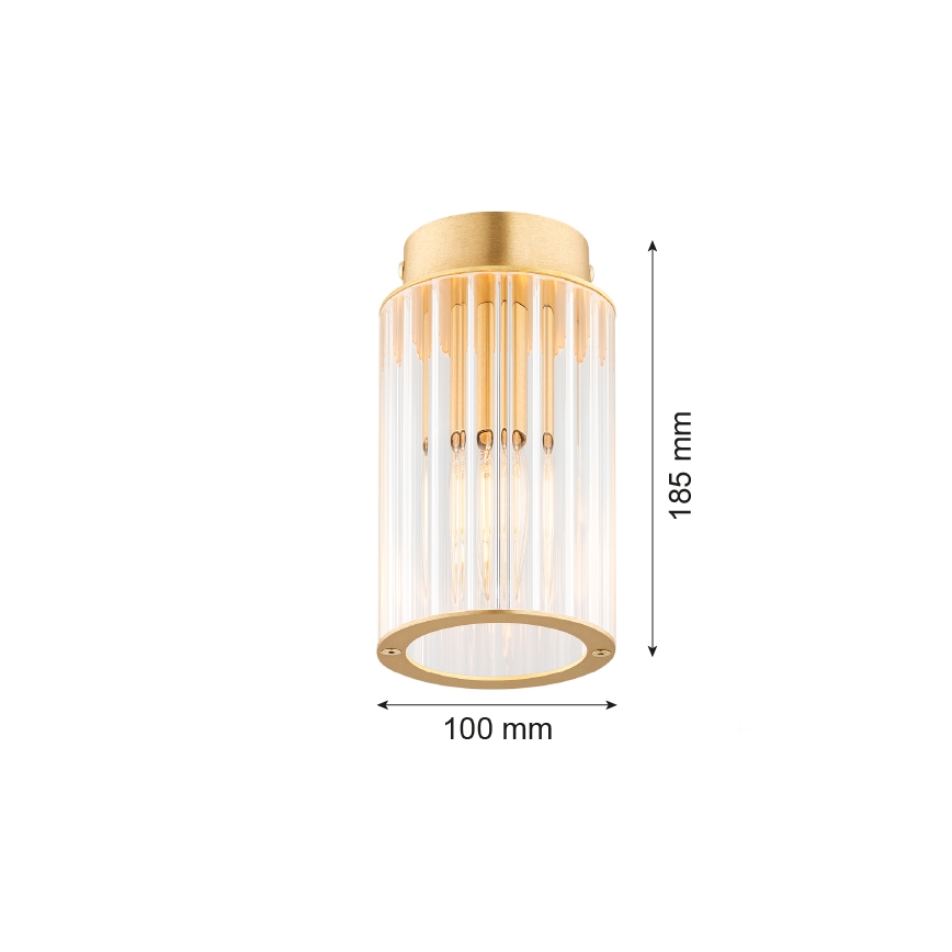 Argon 8501 - Плафон HAMPTON 1xE14/7W/230V златист