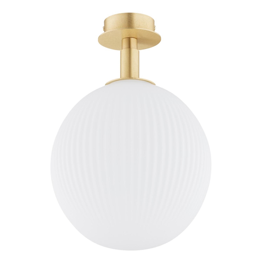Argon 8505 - Плафон PALOMA 1xE27/15W/230V златист/бял