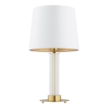 Argon 8540 - Настолна лампа HAMPTON 1xE27/15W/230V 57 см бял