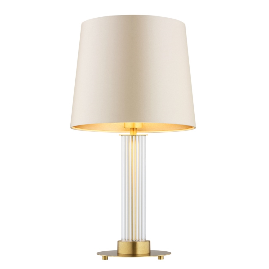 Argon 8541 - Настолна лампа HAMPTON 1xE27/15W/230V 57 см  бежов