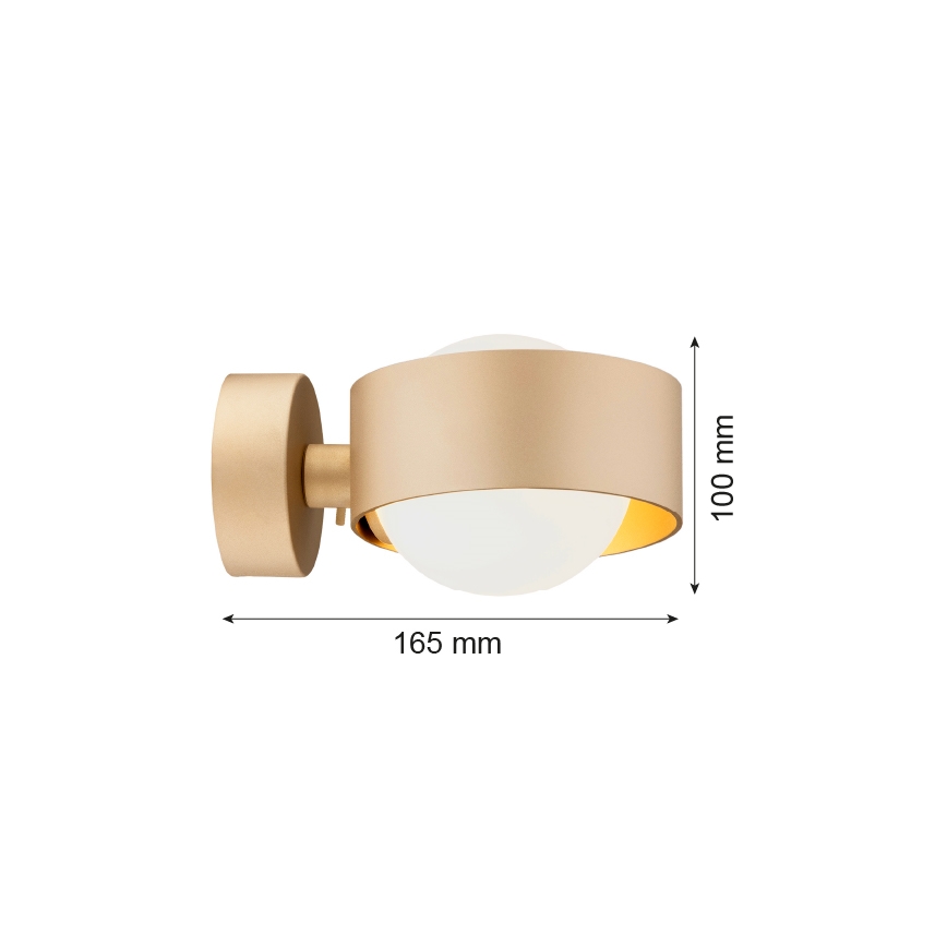 Argon 8567 - Аплик за баня MASSIMO PLUS 1xG9/6W/230V IP44 златист