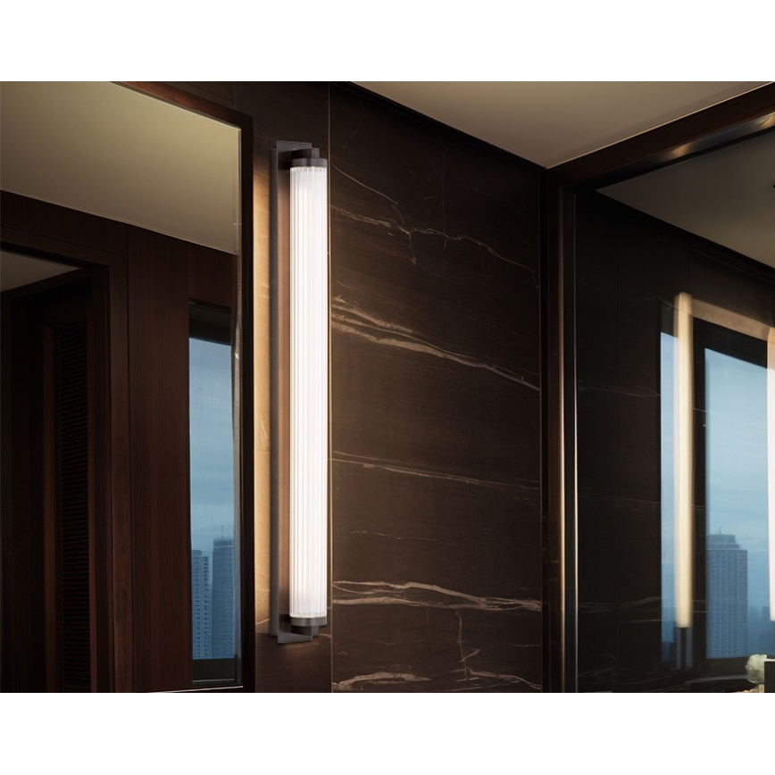 Argon 8623 - LED аплик HAMPTON LED/34W/230V 3000K черен