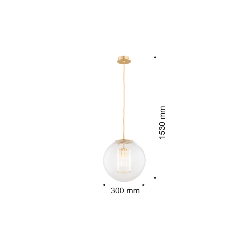 Argon 8626 - Пендел HAMPTON 1xE27/15W/230V