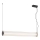 Argon 8628 - LED Пендел HAMPTON LED/60W/230V 3000K 80 см черен