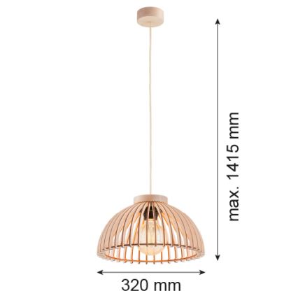 Argon 8633 - Пендел TRE 1xE27/15W/230V