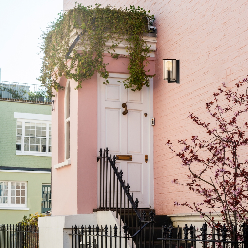 Argon 8748 - Екстериорен аплик NORFOLK 1xE27/15W/230V IP44 черен