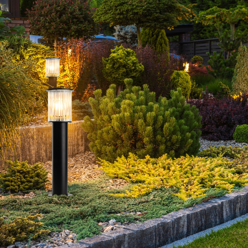 Argon 8749 - Екстериорна лампа NORFOLK 1xE27/15W/230V IP44 52 см черен