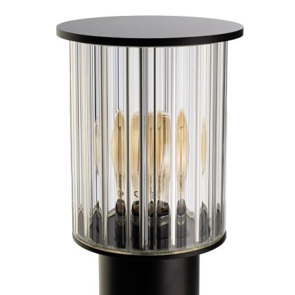 Argon 8749 - Екстериорна лампа NORFOLK 1xE27/15W/230V IP44 52 см черен