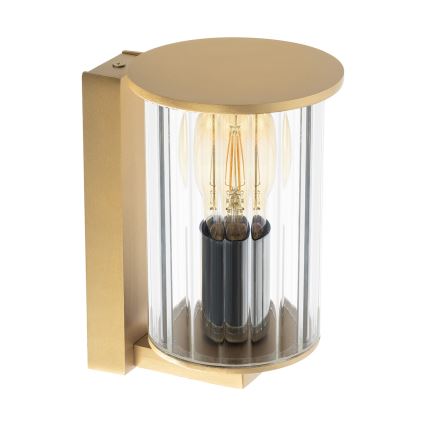Argon 8752 - Екстериорен аплик NORFOLK 1xE27/15W/230V IP44 златист