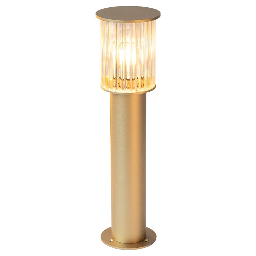 Argon 8753 - Екстериорна лампа NORFOLK 1xE27/15W/230V IP44 52 см златист
