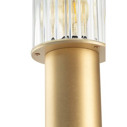 Argon 8753 - Екстериорна лампа NORFOLK 1xE27/15W/230V IP44 52 см златист
