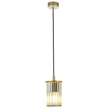 Argon 8755 - Екстериорен пендел NORFOLK 1xE27/15W/230V IP44 златист