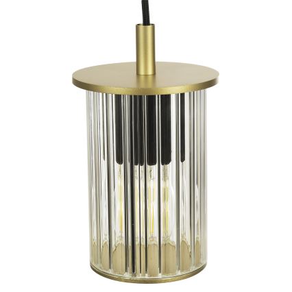 Argon 8755 - Екстериорен пендел NORFOLK 1xE27/15W/230V IP44 златист
