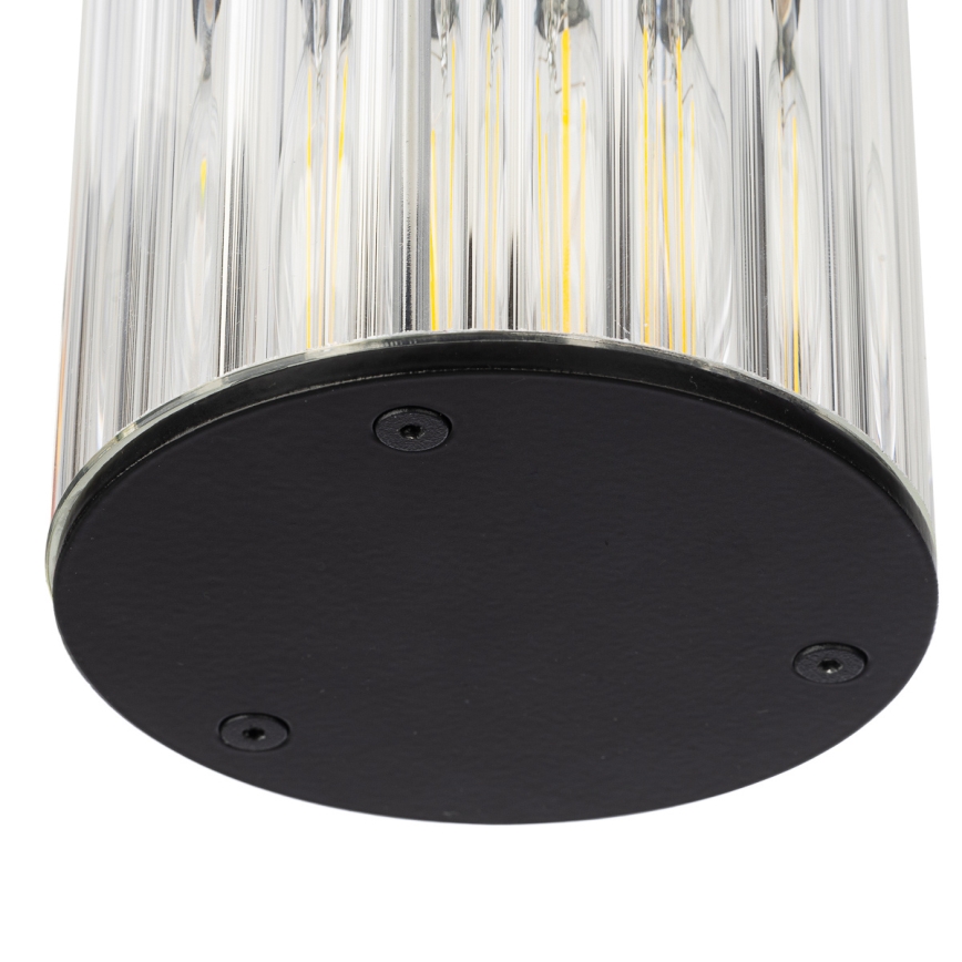 Argon 8773 - Екстериорна лампа за таван NORFOLK 1xE27/15W/230V IP44 черен