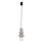 Argon 8786 - Полилей за баня на нишка ORLANDO PLUS 1xG9/6W/230V IP44 сив