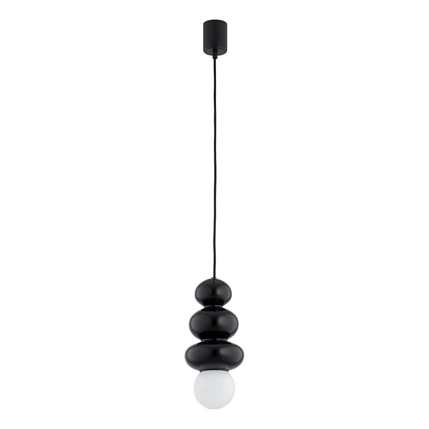 Argon 8788 - Полилей за баня на нишка ORLANDO PLUS 1xG9/6W/230V IP44 черен