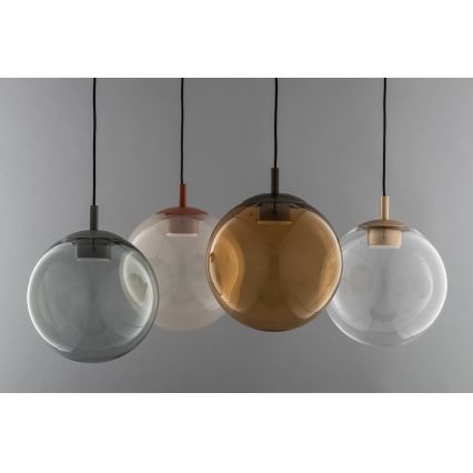 Argon 8829 - Пендел SACRAMENTO 1xGX53/8W/230V прозрачен/кафяв