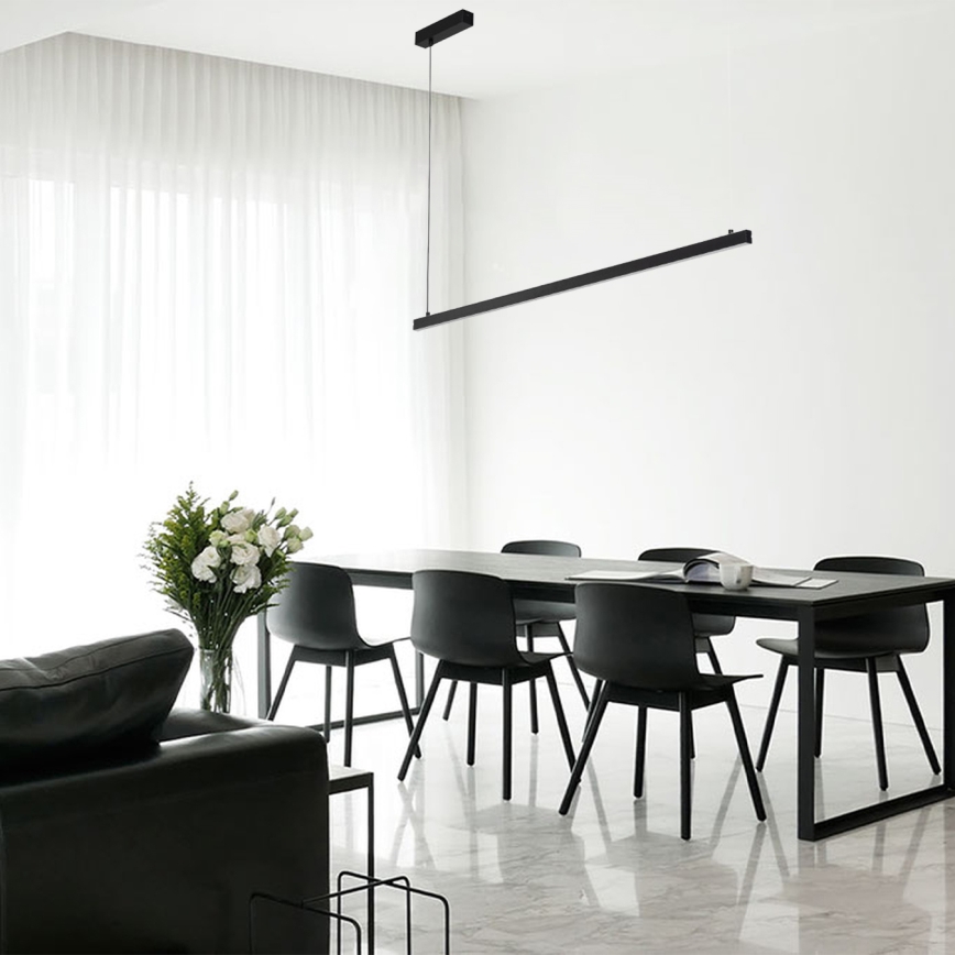 Argon 8835 - LED Пендел MIAMI LED/37W/230V 3000K черен