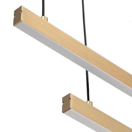 Argon 8839 - LED Пендел MIAMI LED/74W/230V 3000K златист
