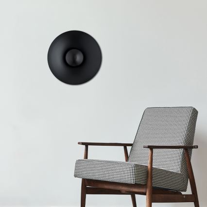 Argon 8864 - LED стенен аплик BOLTON LED/12,5W/230V 3000K черен