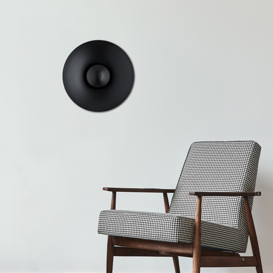 Argon 8864 - LED стенен аплик BOLTON LED/12,5W/230V 3000K черен