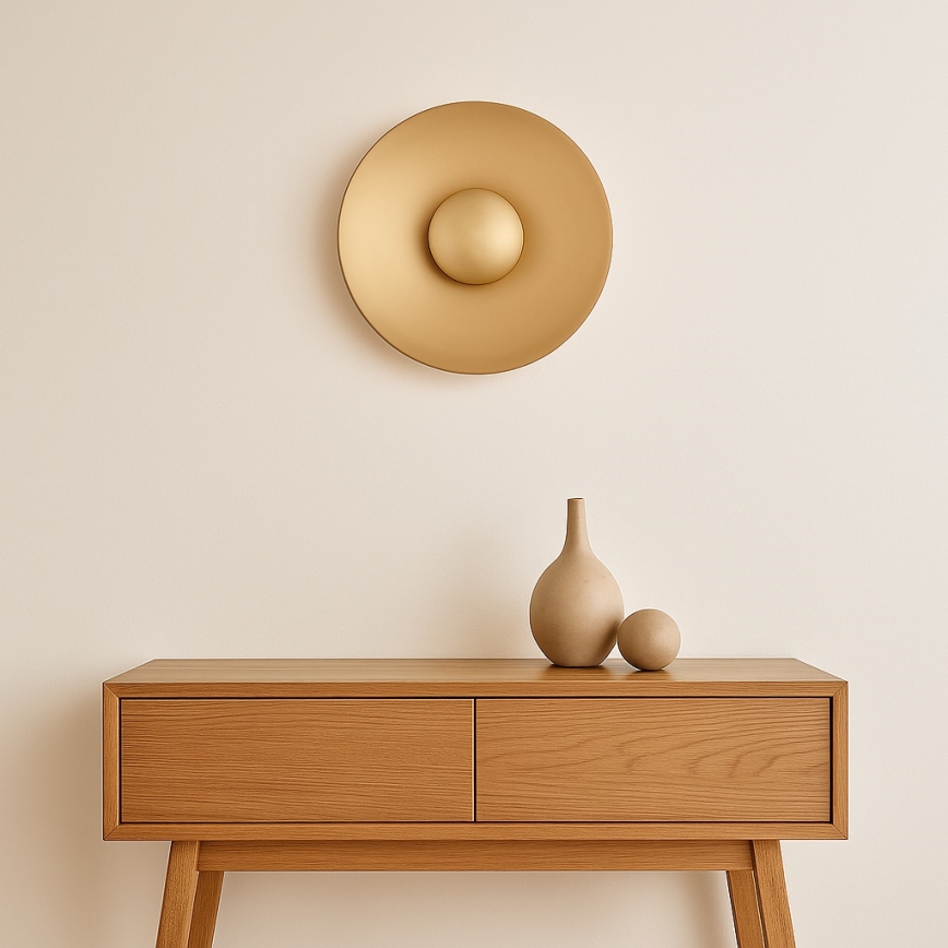 Argon 8865 - LED стенен аплик BOLTON LED/12,5W/230V 3000K златен